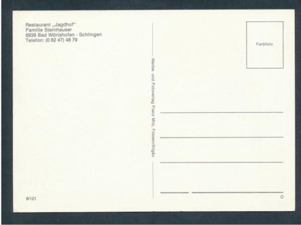 Bad Wörishofen /Restaurant Jagdhof, Familie Steinhäuser